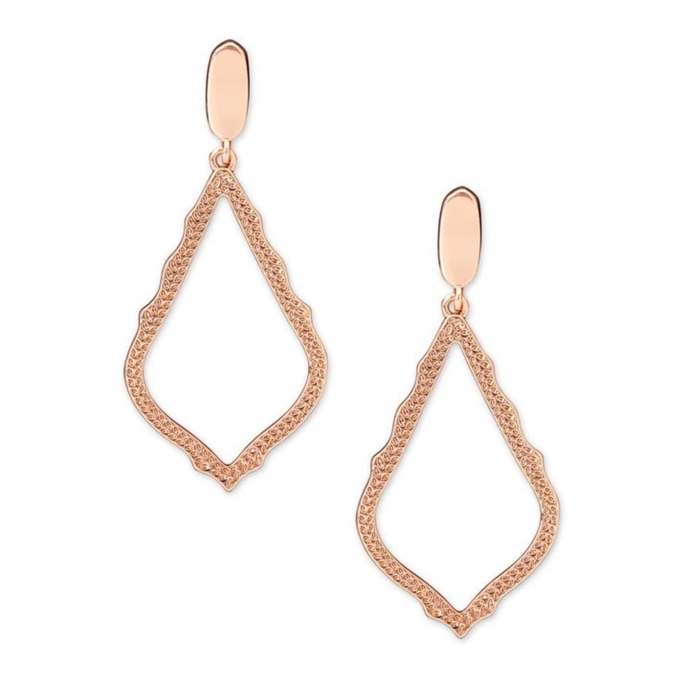 Kendra Scott Sophee Clip-on Rose Gold Earrings
